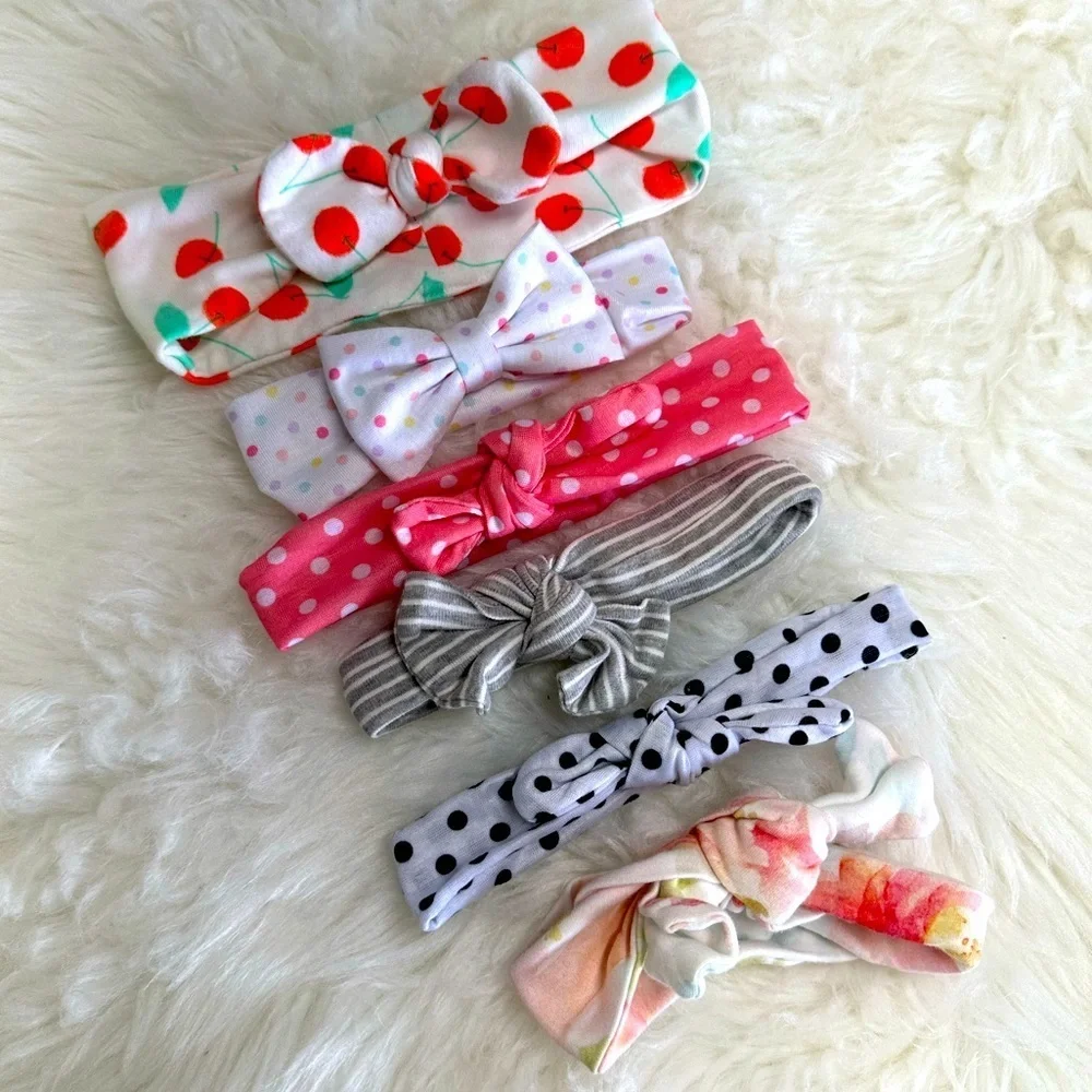5/$30 Baby Girl 6 piece hair accessory